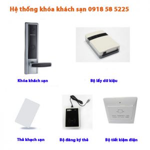 Hệ thống khóa cửa khách sạn bằng thẻ từ giá rẻ tốt nhất