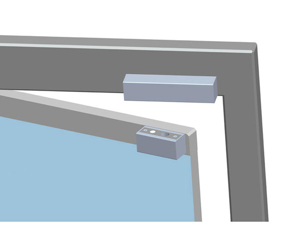 Bộ gá khóa từ cửa kính BBK-500 - Chuyên lắp đặt sửa chữa khóa cửa thẻ từ, vân tay giá rẻ 