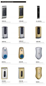 Một số model khóa tủ locker thẻ từ hune thông dụng 