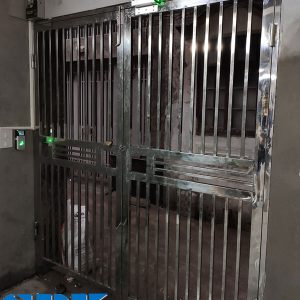 Khóa-vân-tay-nhà-trọ-cổng-sắt-inox=2-cánh-Ronald-jack-F200